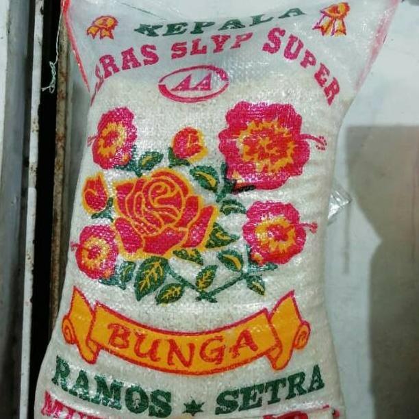 Beras cap bunga ramos centra 10kg 20kg