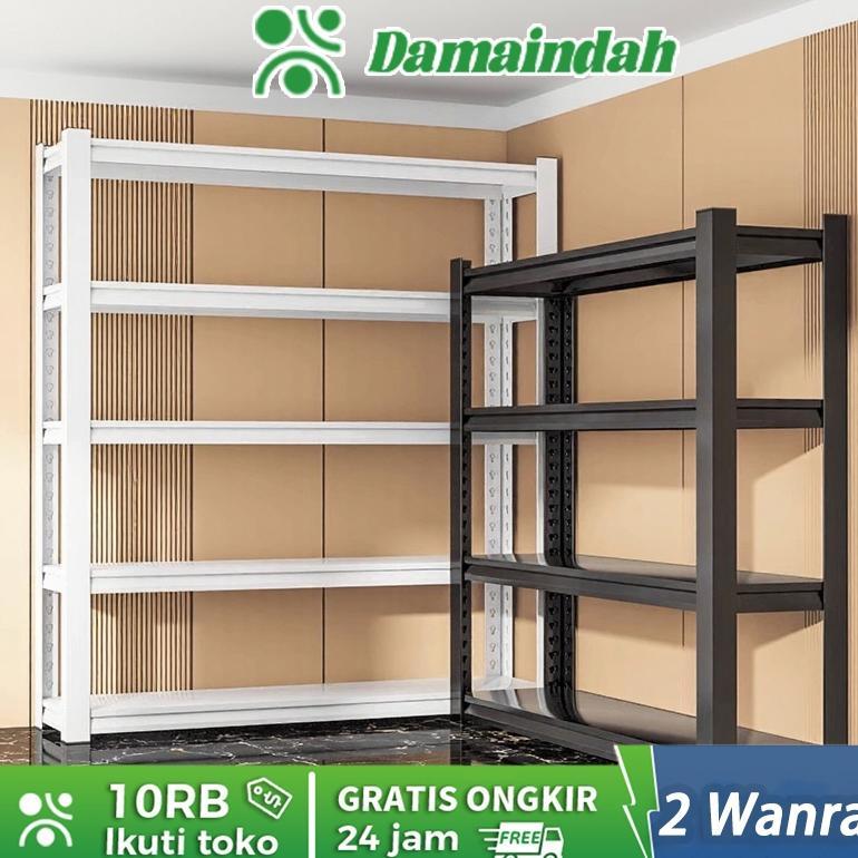 Damaindah  Rak Besi Rak Besi Siku 5 Susun Rak Aquarium Rak Serbaguna Rak Besi Siku Rak besi Rak Bara