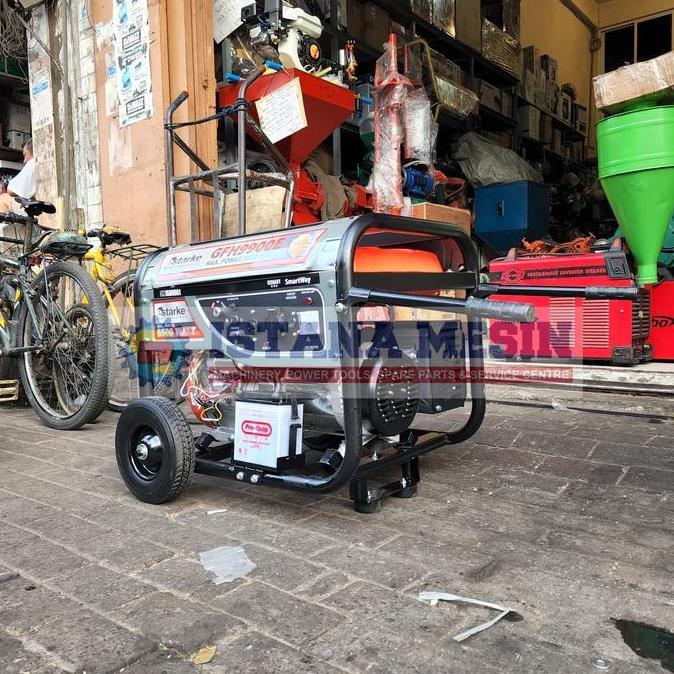 Diskon 8Kva Genset Bensin Starter 6500W Generator Starke Gfh 9900E