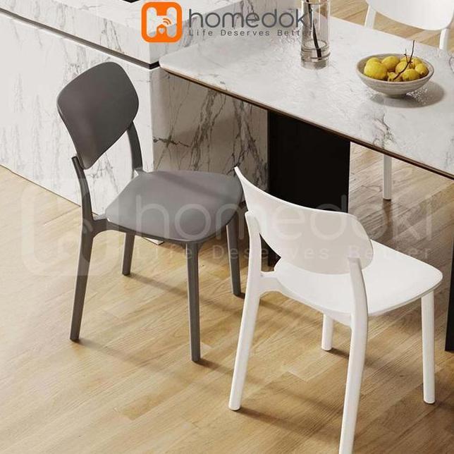 Homedoki Kursi Makan Plastik Kursi Kursi Plastik Cafe Kursi B