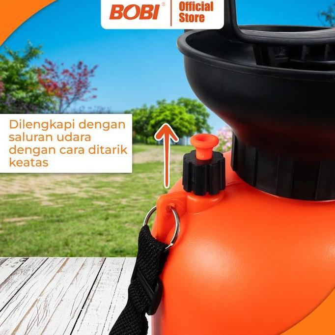 Ytta- High Pressure Sprayer Manual Model Gendongan, Semprotan Hama, Sprayer Untuk Tanaman 3 Liter, 5