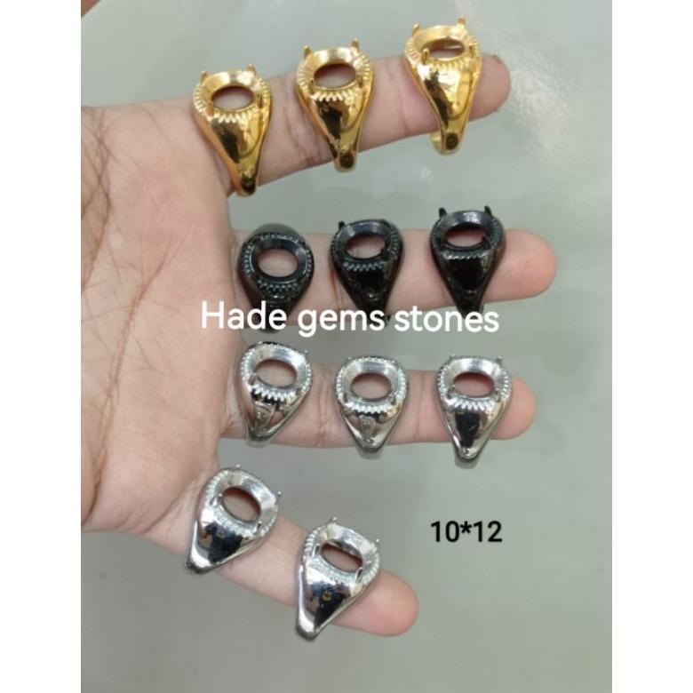 Cute- Ring Emban Titanium Super Model Gigi Dim 12X10