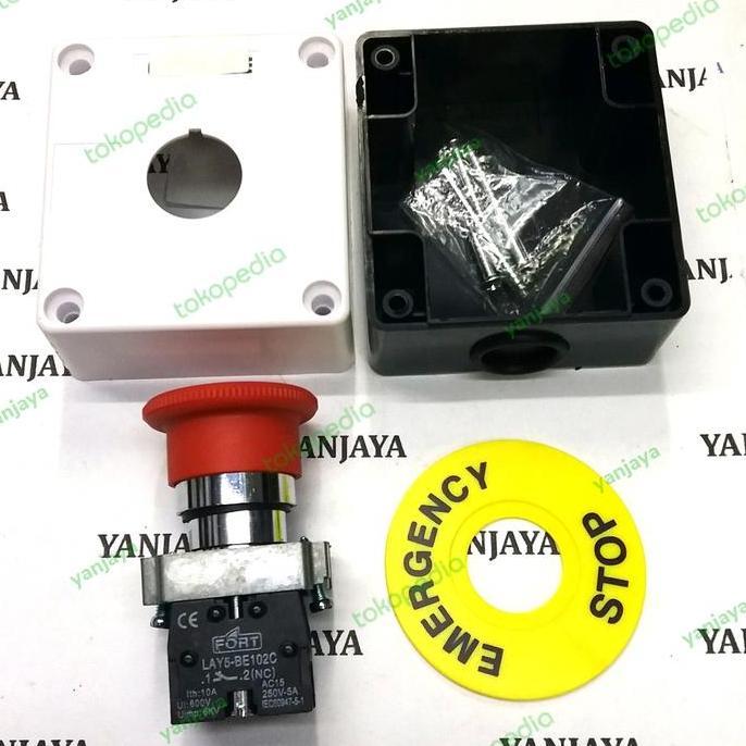 Yxrj- Emergency Push Button + Box/Emergency Stop Push Button Set