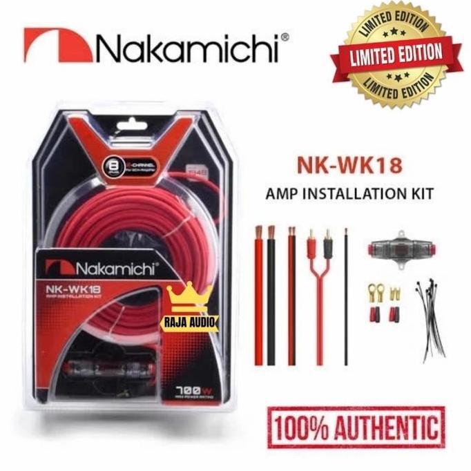 Promo Kabel Set Nakamichi High Quality 700W/Kabel Speaker Nakamichi NK-WK 28 Diskon