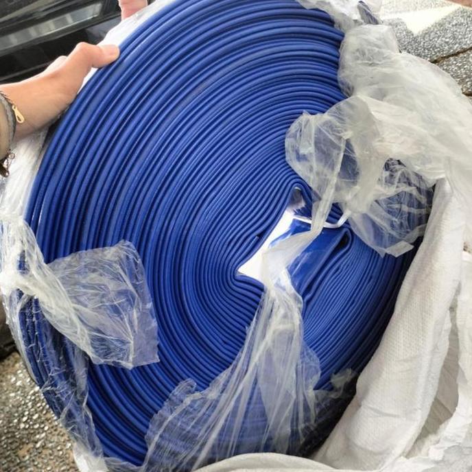 Grosir Maxpump Selang Terpal Suny Hose Selang Buang Air Karet Elastis 2 Inch 25 Meter Biru 3 Bar Unt