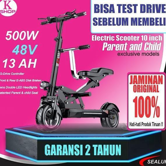 Terlaris Sealup Q13 Electric Scooter / Skuter Listrik / Termurah
