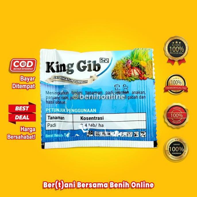 Grdn- Zat Pengatur Tumbuh Tanaman- Zpt - King Gib - Gib Gro Big Grow