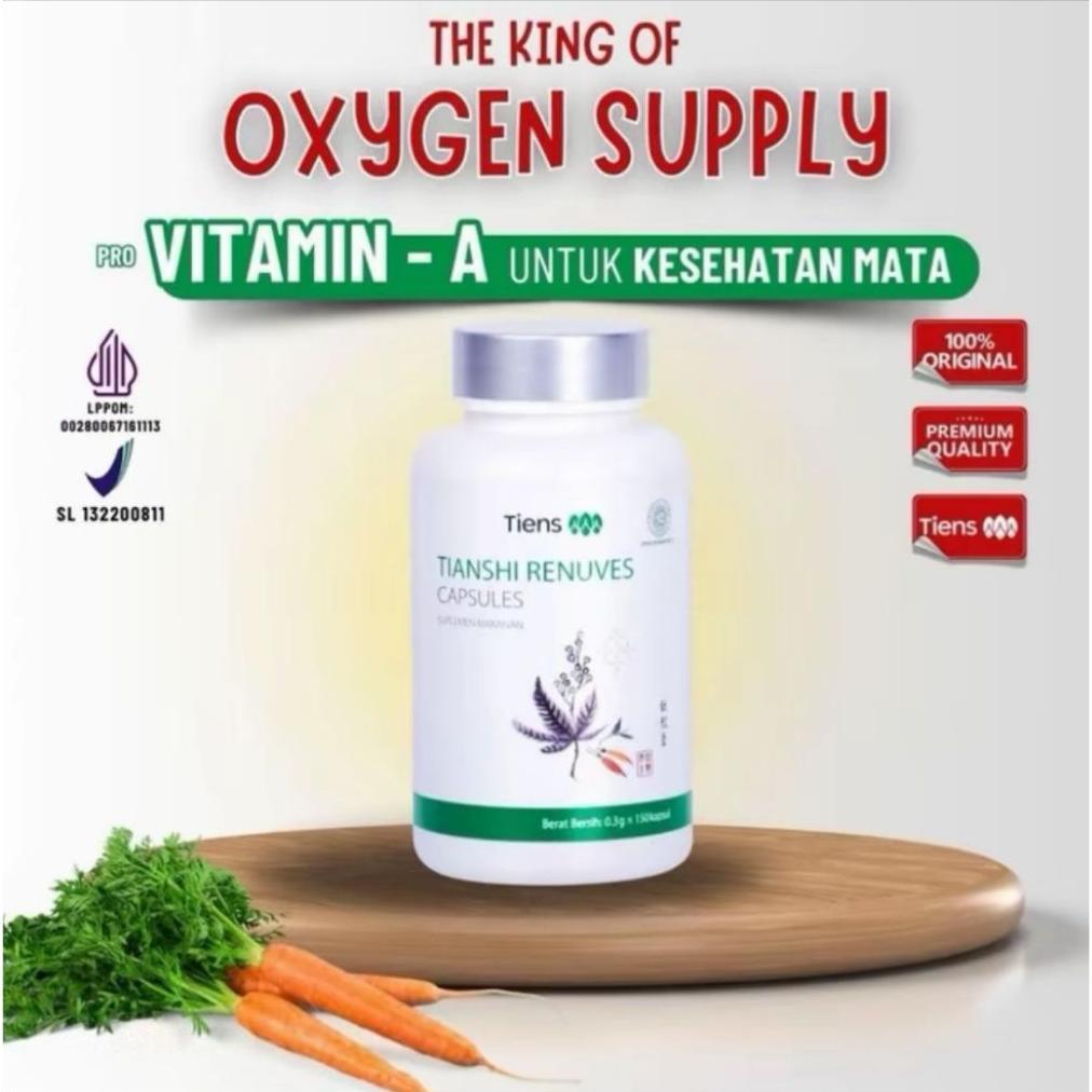 TIENS RENUVES CAPSULES - Sesak Nafas Asma Jantung Untuk Kesehatan Mata