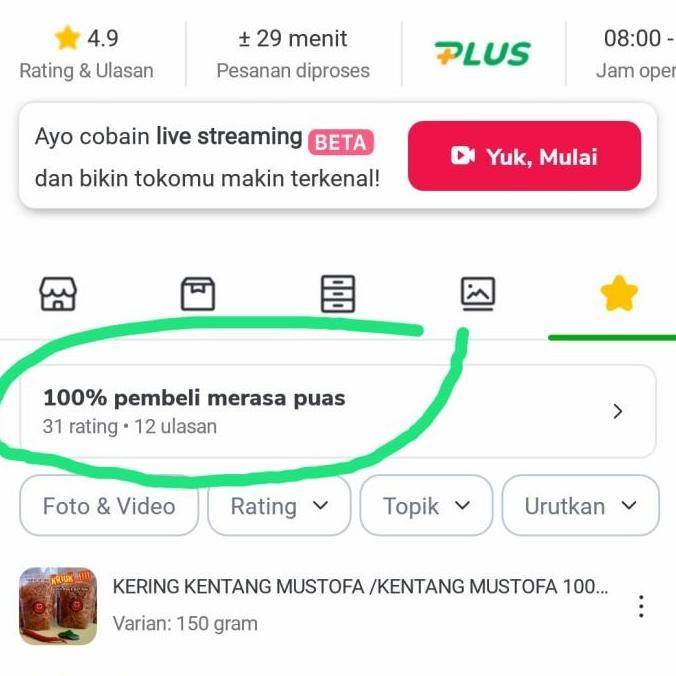Good- KENTANG MUSTOFA/ KERING KENTANG / PEDAS MANIS 1 kg