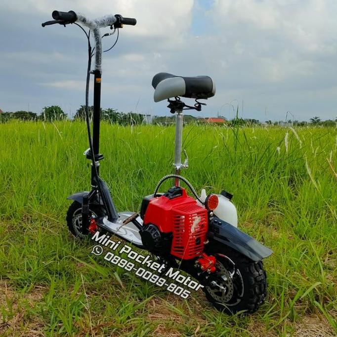 Terlaris Scooter 2Tak Scooter Bensin 2Tak Goped Mesin 2Tak Otoped Mesin 2Tak