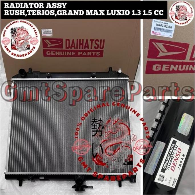 Promo radiator assy Daihatsu grand max 1.3 1.5 manual original DENSO Diskon