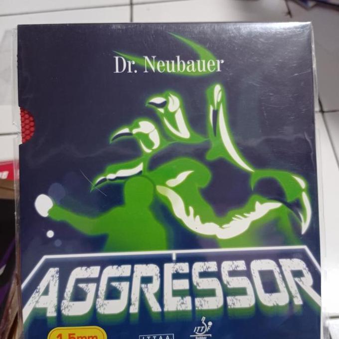 KARET TENIS MEJA BINTIK DR NEUBAUER AGGRESSOR ORIGINAL
