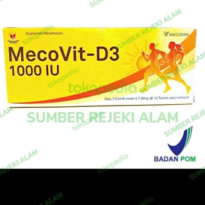 Vitmax- Mecovit D3 / Vitamin D3 1000Iu Perbok