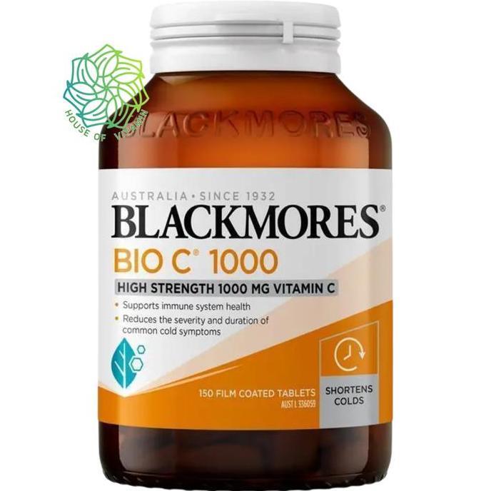 Vitmax- Blackmores Bio C 1000 Mg 150 Tablet Vitamin C 1000Mg Tablets