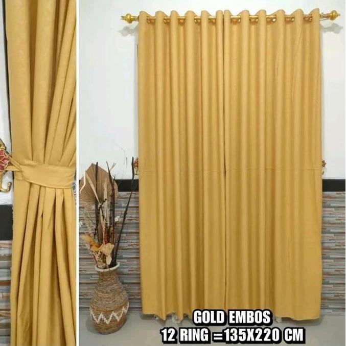 Romx- Gorden Smokring Embos Gold