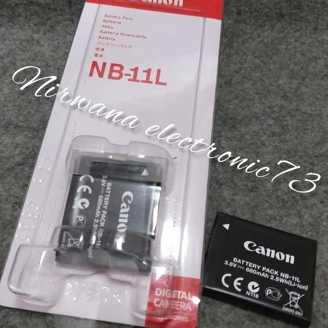 TERMURAH - Baterai Canon NB-11L Original Powershot SX410IS, SX420IS, SX430IS