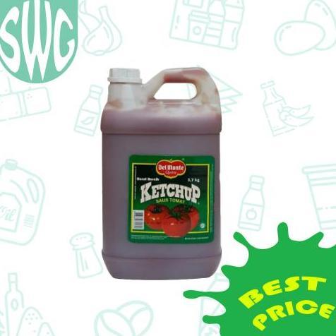 DELMONTE Saus Tomat Jerigen 5.7 kg