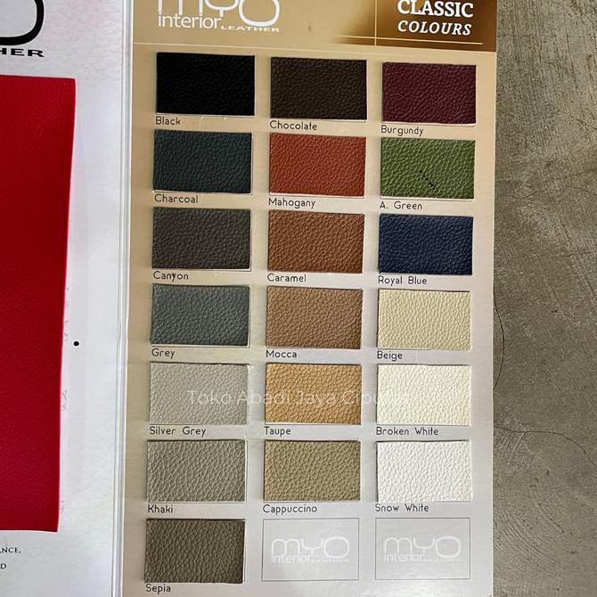 Good- BAHAN JOK MOBIL MYO METERAN KULIT SINTETIS