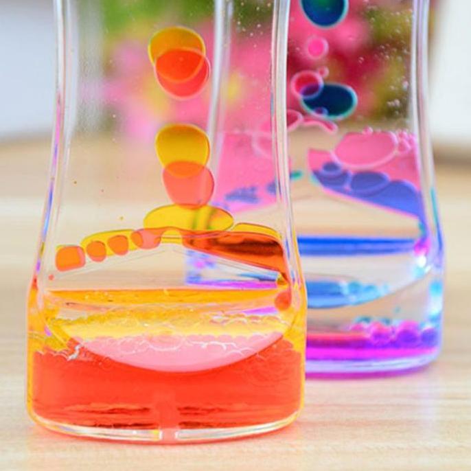 Expert- Jam Pasir Akrilik Tetesan Minyak 2 Warna