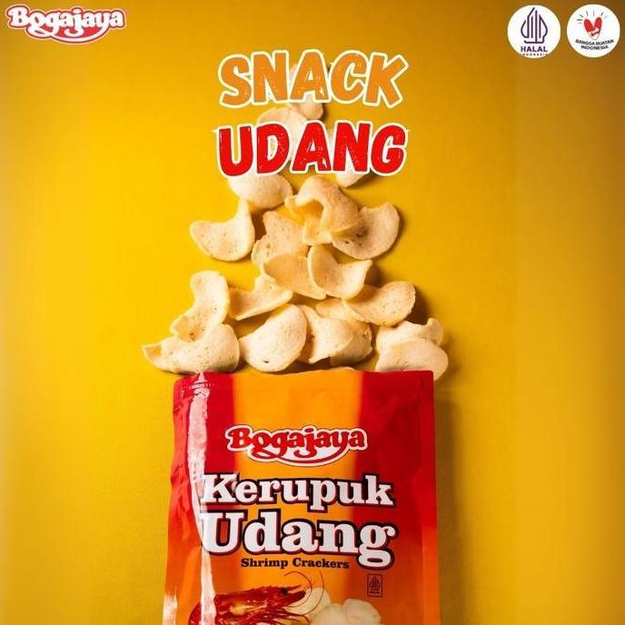 TERLARIS SNACK KERUPUK UDANG BOGAJAYA 115 GRAM READY STOCK