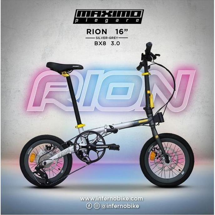 Terlaris Sepeda Lipat Folding Bike 16 Family Maximo Piegare Rion