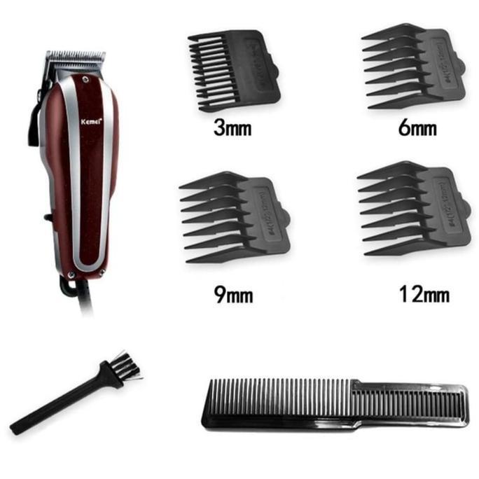 Littlehn- Alat Cukur Rambut Kemei Km-8847 - Hair Clipper Km 8847 - Mecin Cukur