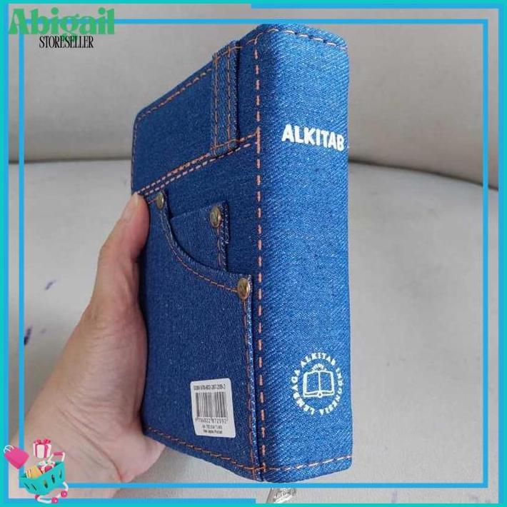 Alkitab Kristen Kecil Sampul TB2 034 Jeans Pocket Terjemahan Baru 2 LAI Anak Mini LAI Gratis ongkir