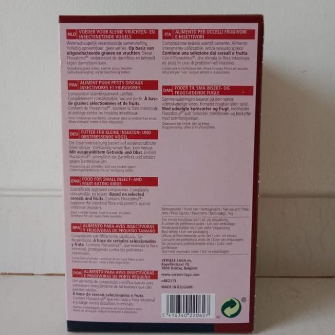 Britis- Nutribird Uni Komplet 1Kg Versele-Laga