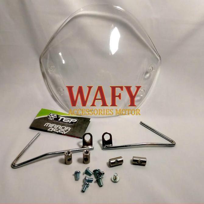 Windshield Scoopy Visor Scopy Fi Tgp Bening , Fino Visor Scoopy Terbatas