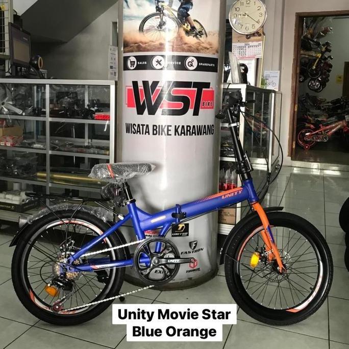 Terlaris Sepeda Lipat Anak Dewasa 20 Unity Movie Star Terbaru Termurah