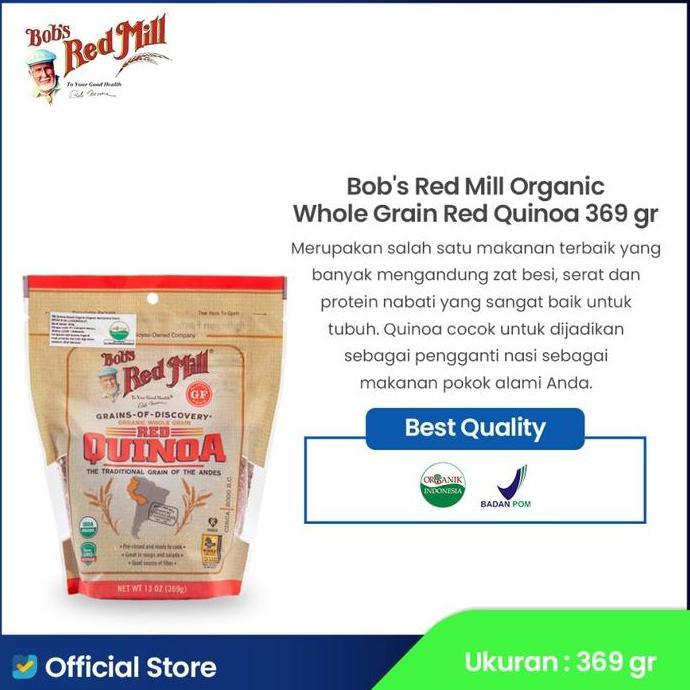 DISKON Bob's Red Mill Quinoa ( Red Quinoa, White Quinoa, Tricolor Quinoa ) READY STOCK