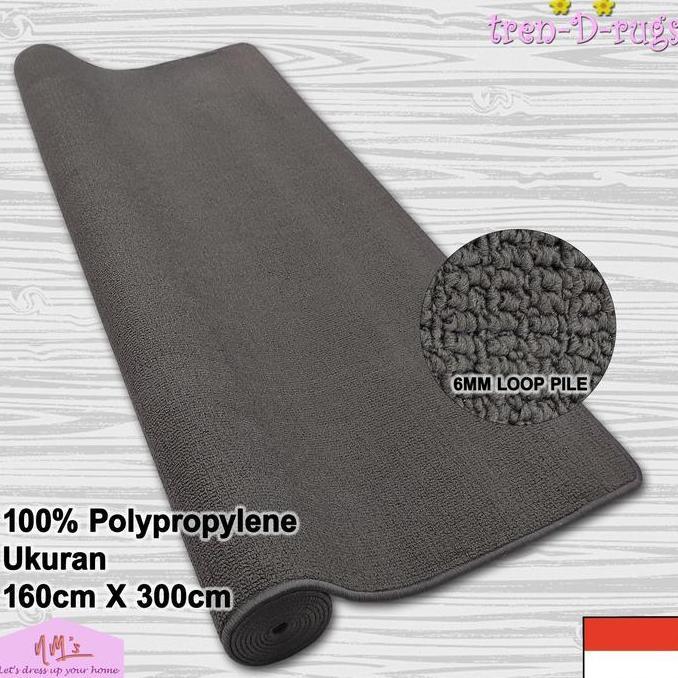 Karpet polos permadani bulu tebal alas ruang tamu minimalis jumbo NMs