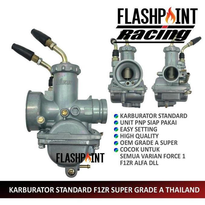 KARBURATOR FORCE 1 ALFA ALPA FIZR F1ZR F1 ZR MIKUNI THAILAND ASLI ORIGINAL ORI STANDARD STANDAR RACI