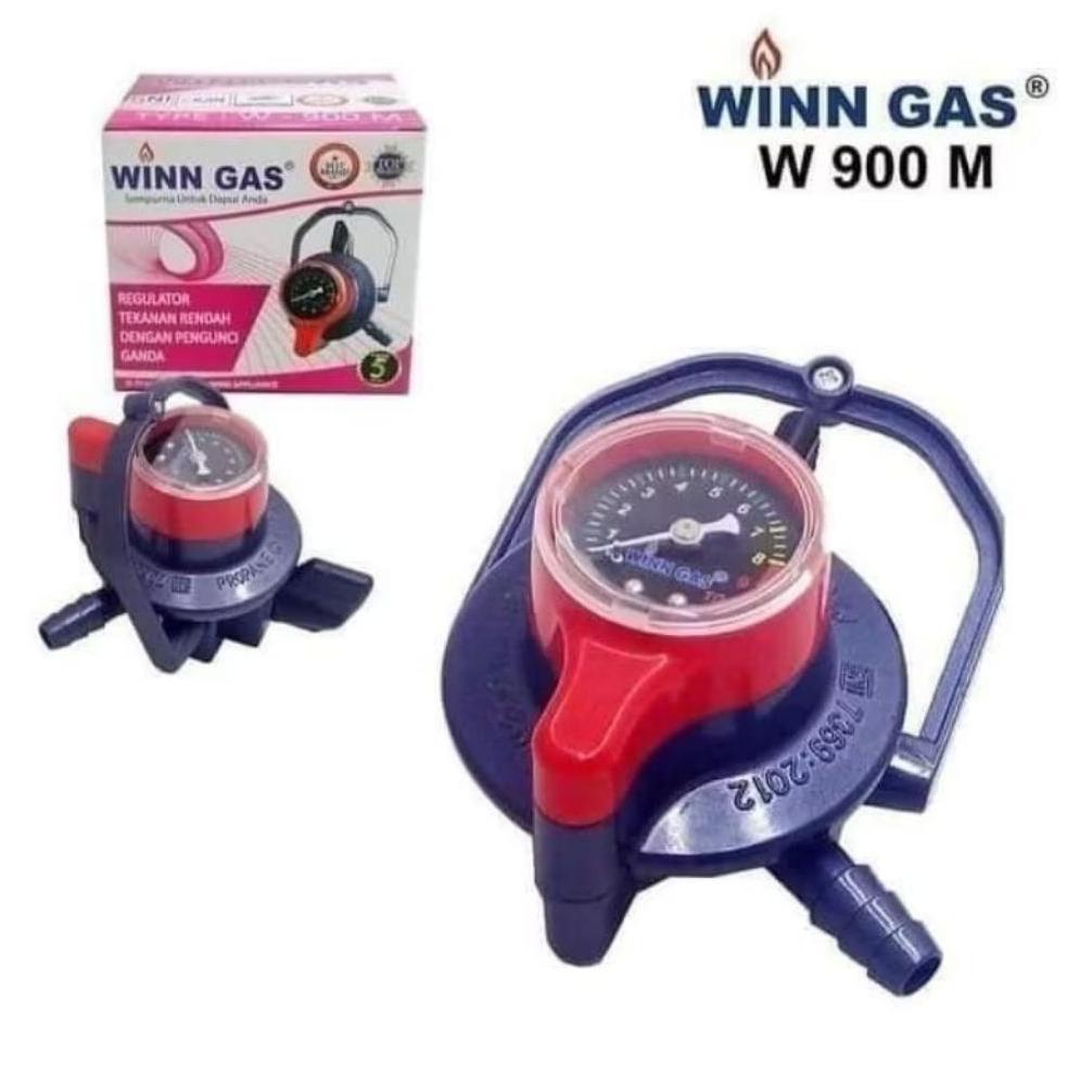CUCI GUDANG WINGAS W900M REGULATOR DOUBEL LOCK / WINGAS W 900M SELANG PAKET