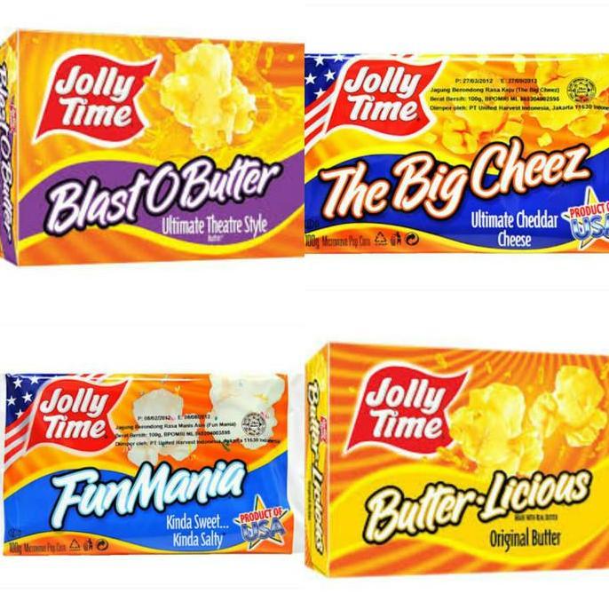 Expert- Jolly Time/ Popcorn Jolly Time/ Popcorn/ Popcorn Murah USA/ cemilan