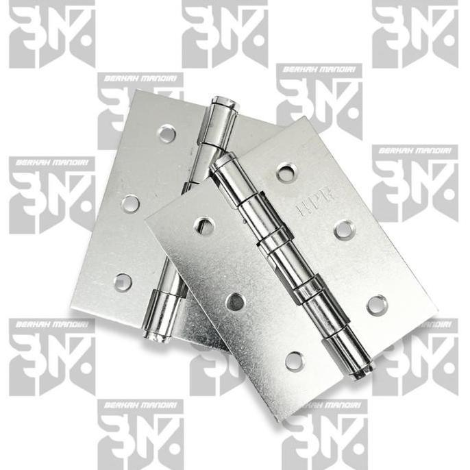 Dkrs- 1Pck/12 Set Hpp Engsel Pintu Jendela Rumah 3" Inch Stainless/Engsel Tebal/Ensel Aluminium Anti