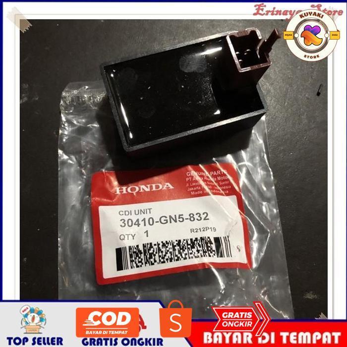 KUYAKI ORIGINAL AHM CDI UNIT ECU MOTOR HONDA GRAND SUPRA X FIT LEGENDA REVO PRIMA GL PRO MAX GN5 ORI