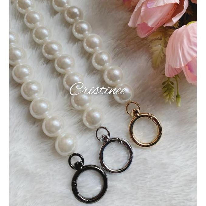 ASLI Pearl strap bag / tali tas mutiara READY STOCK