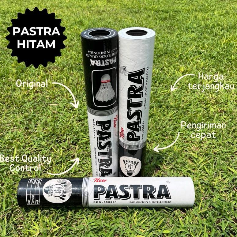 PREMIUM SHUTTLECOCK PASTRA HITAM | COCK BADMINTON PASTRA HITAM | PASTRA HITAM