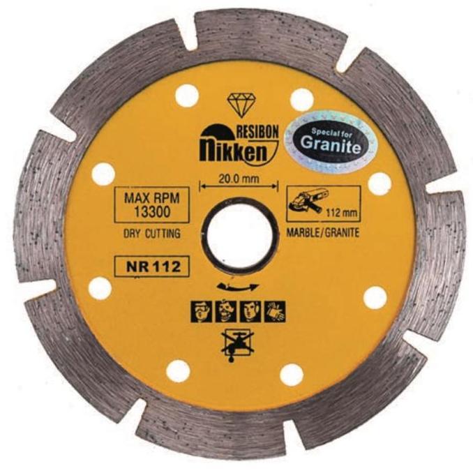 Yourpw- Mata Potong Keramik Granite 4 Inch Nr / Diamond Wheel 4" Nr Dry 112