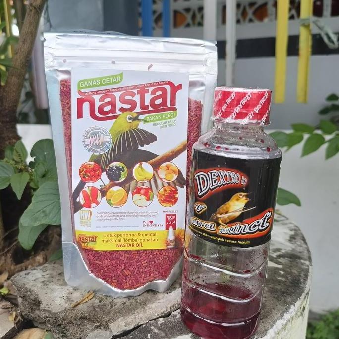 TERMURAH - Paket Hemat Pleci Gacor Dextro87 dan Voer HW Nastar untuk Penggacor Harian dan Lomba Buru