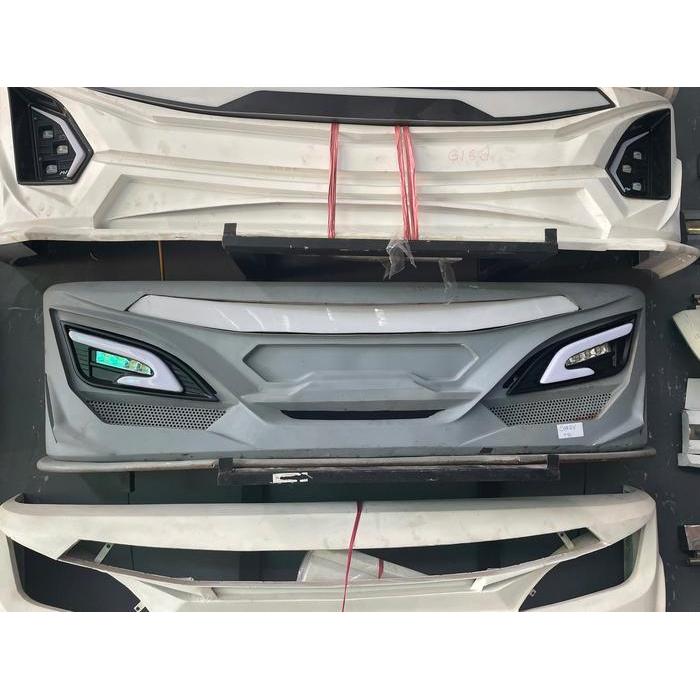 Bemper Depan Patriot & Jb5 Truk & Pickup Plat Besi Tebal Poxy Finish - Car Kendaraan Dengan Pijakan 