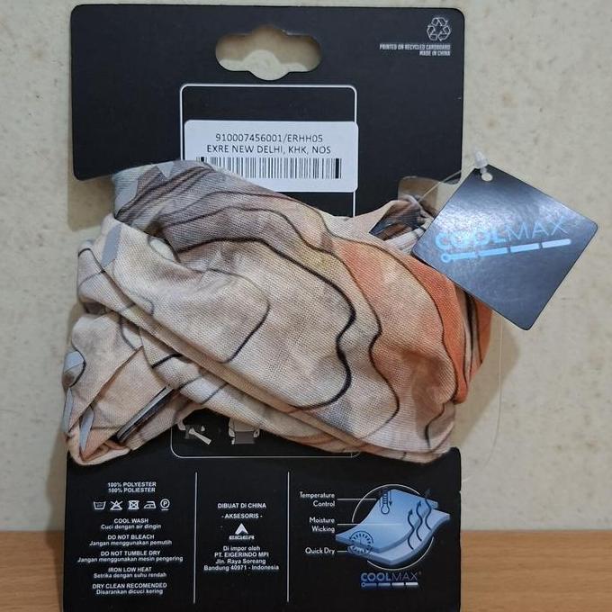 TERMURAH - Eiger Masker Buff Cool Max Original