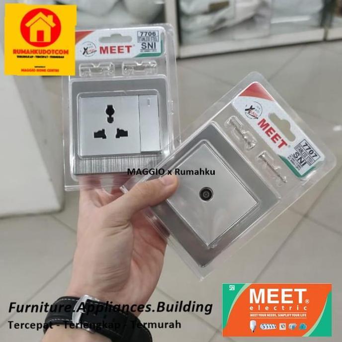 Expert- SAKLAR LAMPU RUMAH & STOP KONTAK USB - MEET
