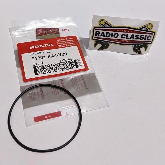 Caver Tutup Gigi Pompa Oli Set O-Ring Cover Oil Pump Honda Beat Esp Scoopy Esp Vario 110 Esp 11361K4