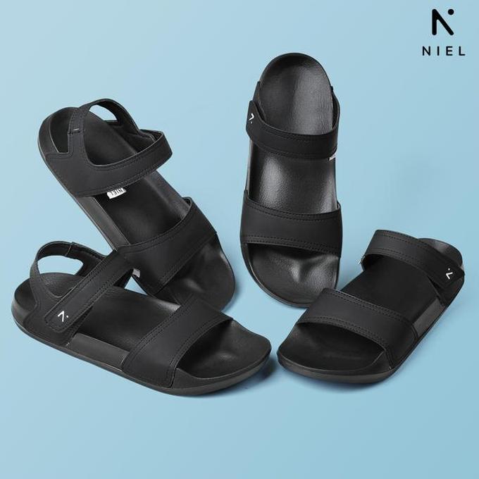 Sandal Pria Niel Slide Slipper Wiro Double Straps 5.0 Sendal Sendal