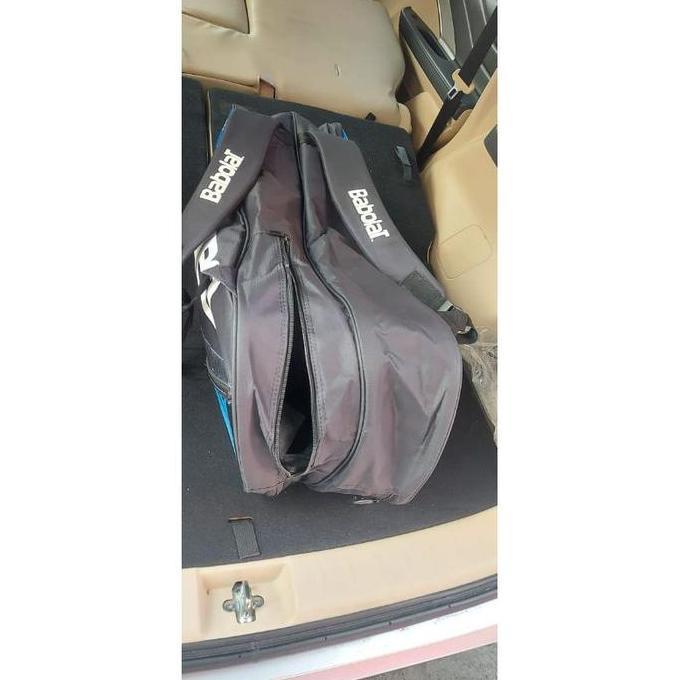 TAS TENIS LAPANGAN BABOLAT 2 RESLETING + TEMPAT SEPATU