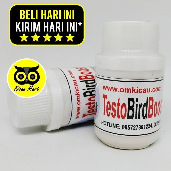 PROMO DISKON - VITAMIN TERNAK BREEDING BURUNG TESTO BIRD BOOSTER POWDER OM KICAU VTB