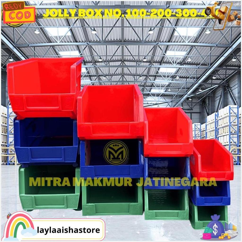 Kotak Box Aksesoris / Jolly Box Baut / Container Box Jolly Yth 100 200 300 400 Terlaris