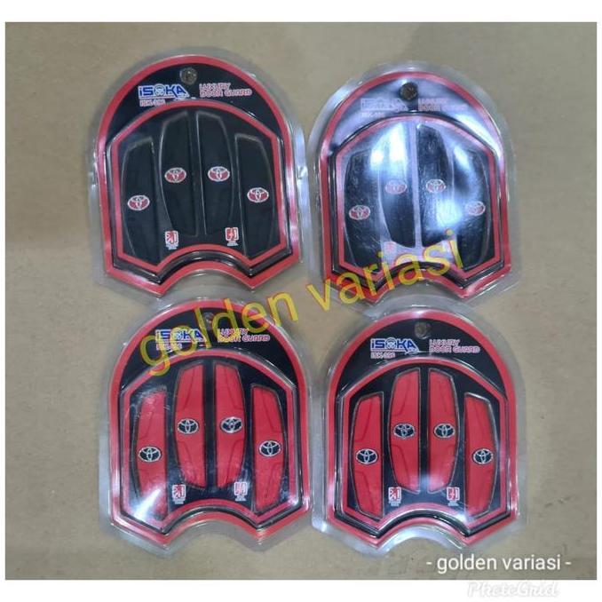 Door Guard Doorguard Pelindung Pintu Mobil Logo Toyota All New Rush Terbaru